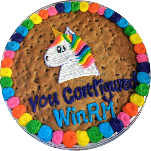 You Configured WinRM Cookie